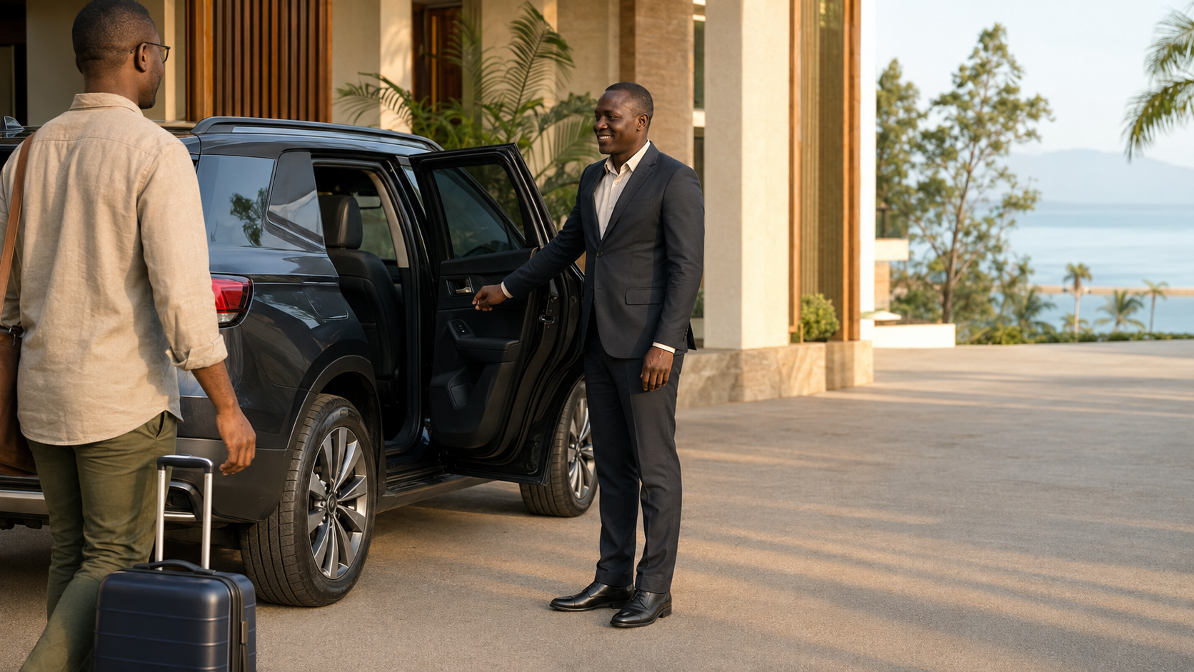 Professional car and driver service in Bujumbura